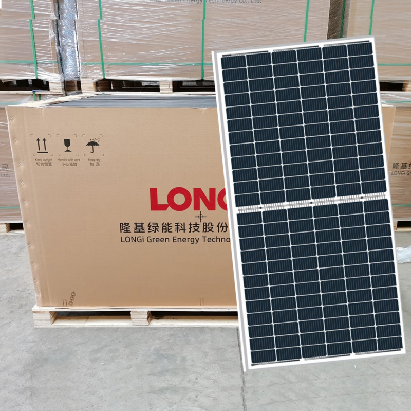 Paleta fotovoltický panel Longi 455Wp strieborný rám - SolarSvet.sk -